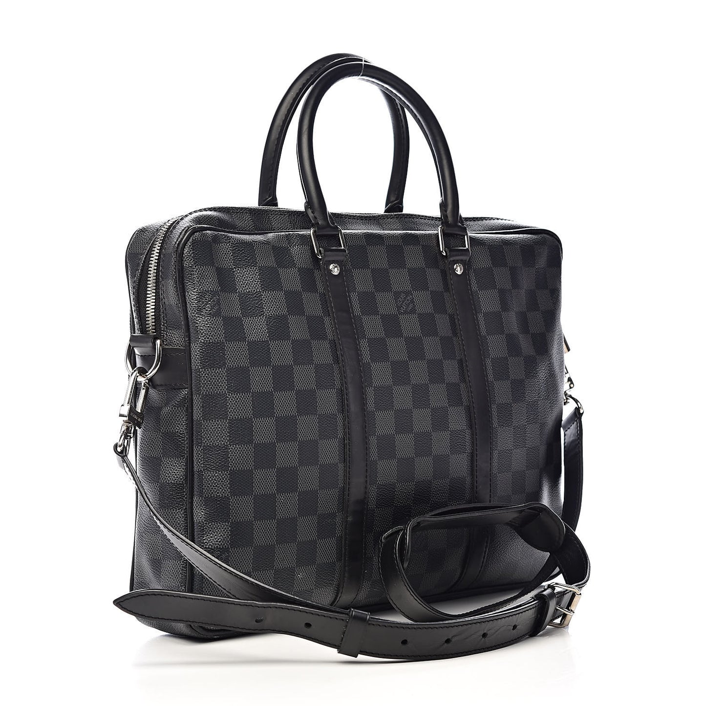 Damier Graphite Porte Documents Voyage PM