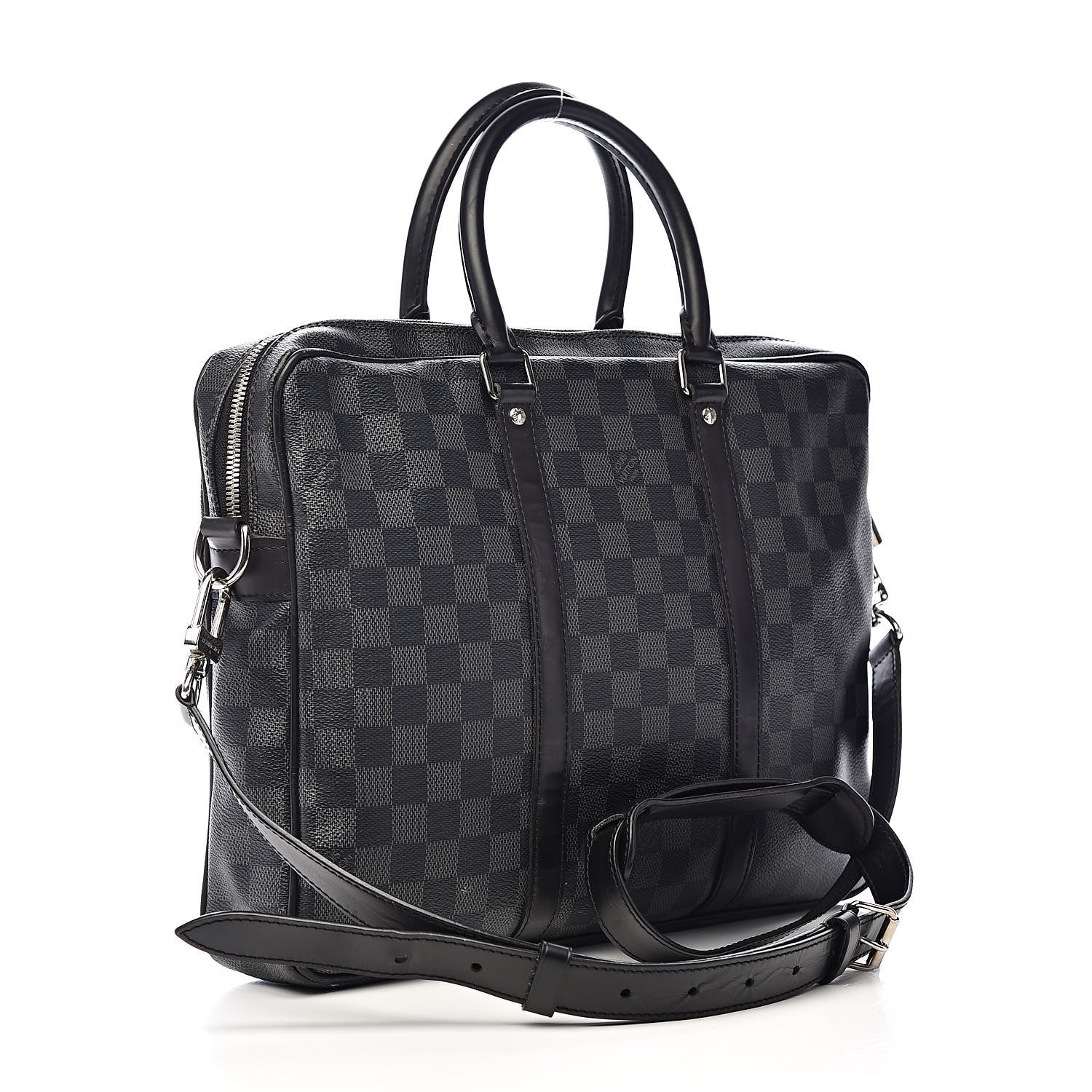 Louis Vuitton Damier Graphite Porte Documents Voyage PM 3 of 17