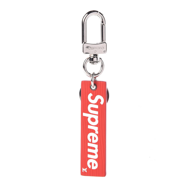 Louis Vuitton X SUPREME Epi Key Chain Bag Charm Red 481907