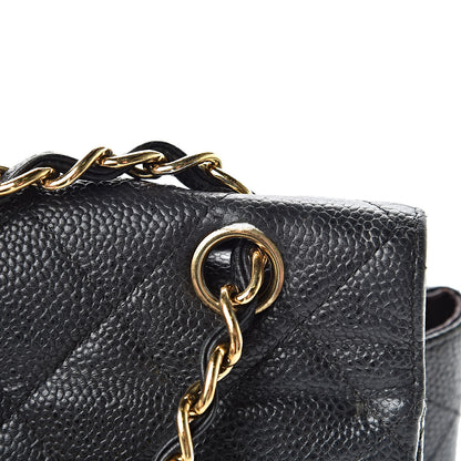 Chanel Caviar Quilted Maxi Double Flap Black 23 of 23