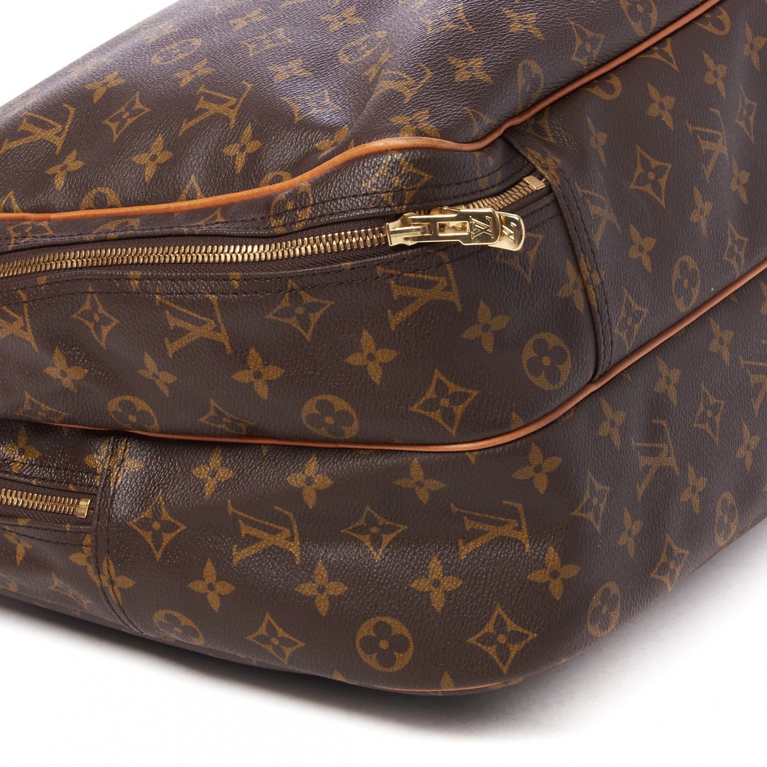 Louis Vuitton Monogram Alize 2 Compartment Luggage Travel Bag 5 of 11