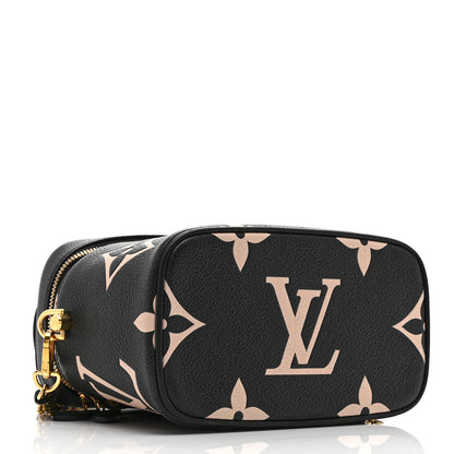 Louis Vuitton Empreinte Monogram Giant Vanity PM Black Beige 4 of 9