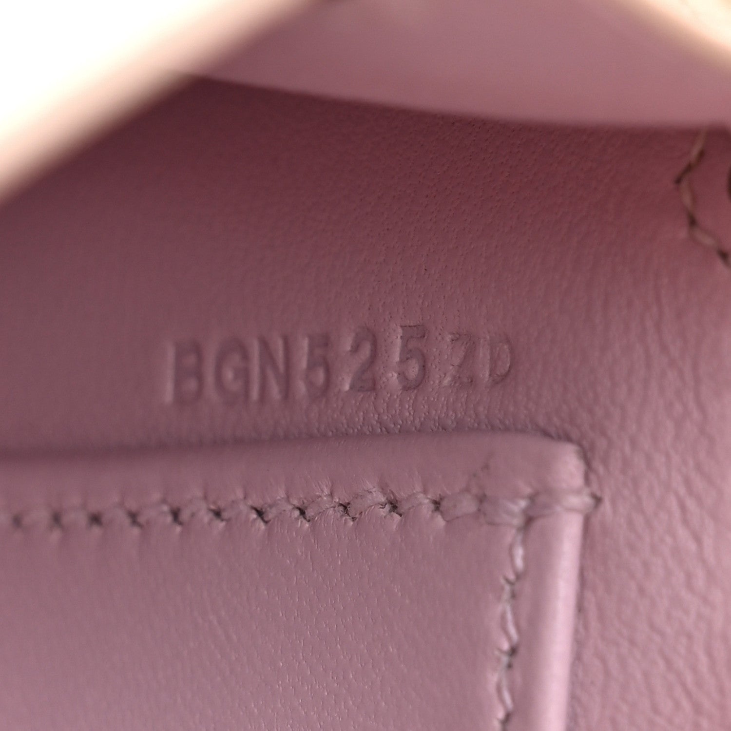 Hermes Epsom Mini Kelly Sellier 20 Craie Mauve Pale Gold 7 of 11