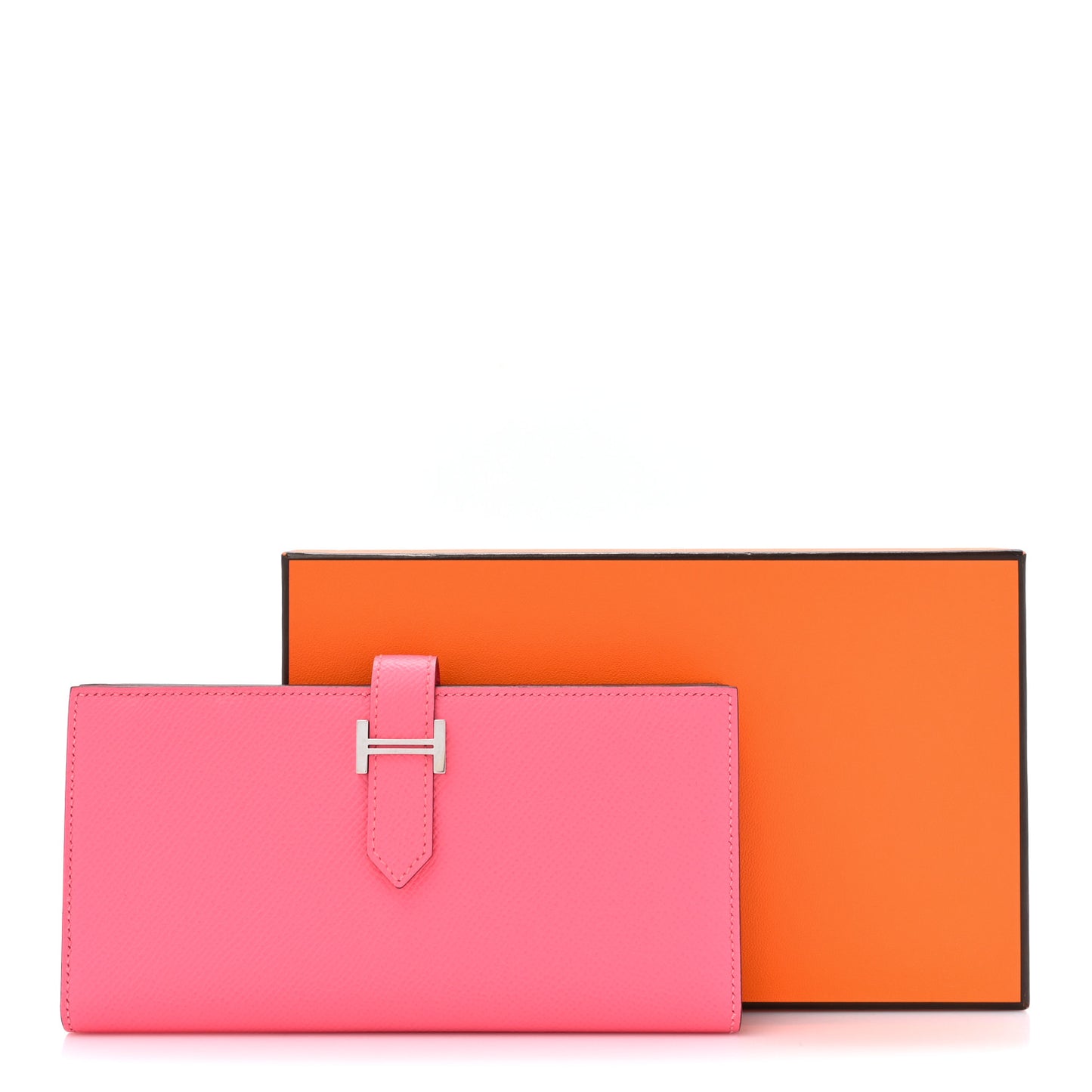 Epsom Bearn Gusset Wallet Rose Lipstick