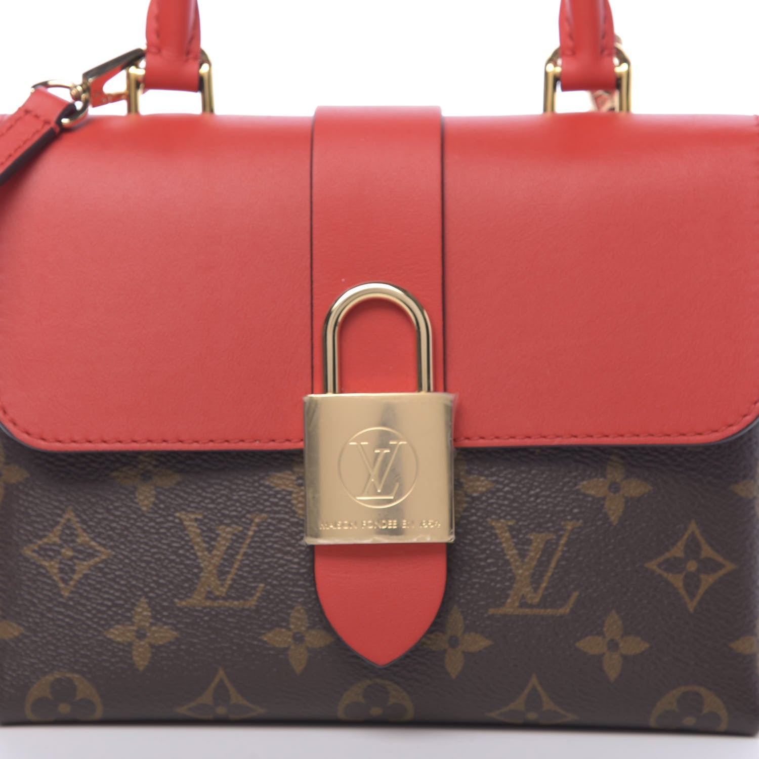 Louis Vuitton Monogram Locky BB Coquelicot 10 of 10