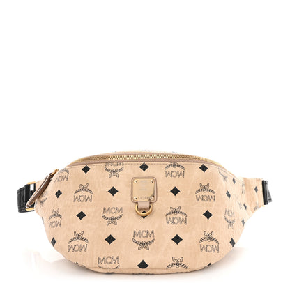 MCM Visetos Stark Belt Bag Beige 1 of 13