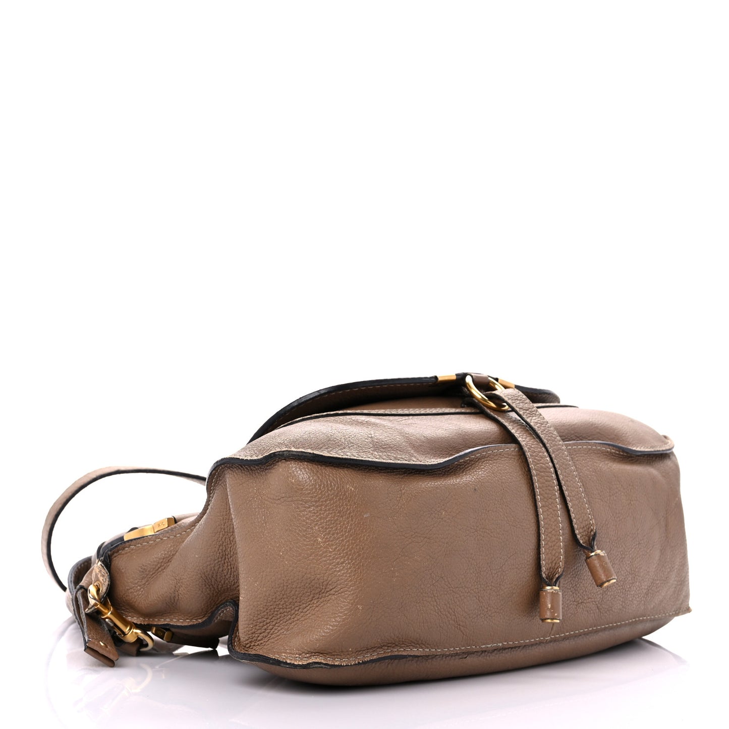 Calfskin Medium Marcie Satchel Nut