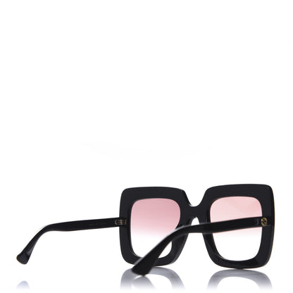 Gucci Acetate Crystal Oversize Sunglasses GG0148S Black 4 of 7