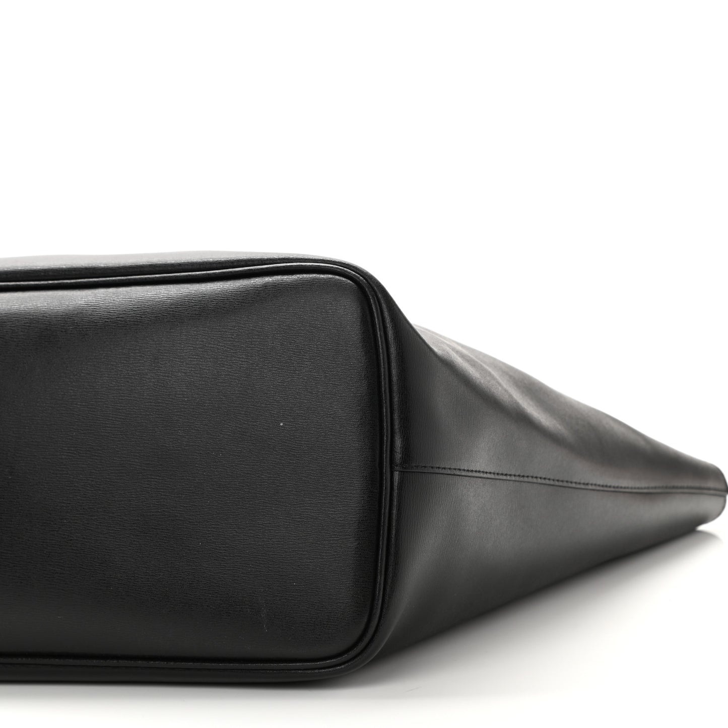 Calfskin Medium Gancini Tote Black