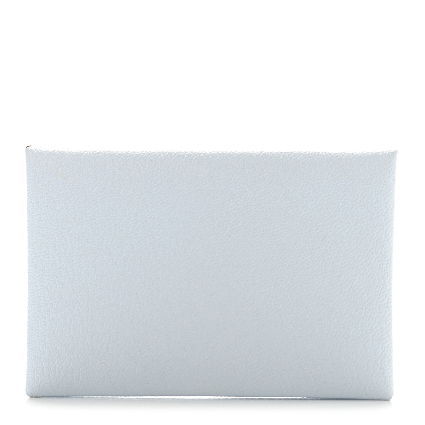 Chevre Mysore Verso Calvi Card Case Bleu Brume Brique