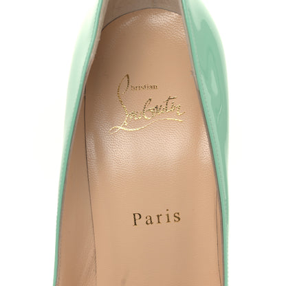 Christian Louboutin Patent Pigalle Follies 100 Pumps 40 Opaline 7 of 7