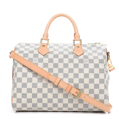 Louis Vuitton Damier Azur Speedy Bandouliere 30 1 of 12