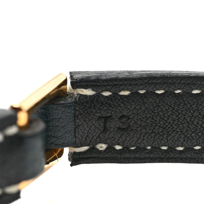 Hermes Evercolor Rivale Double Tour Bracelet T3 Vert Cypres 6 of 6
