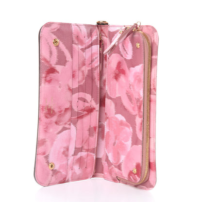 Louis Vuitton Monogram Articles de Voyage Ikat Insolite Wallet Rose Velours 9 of 11