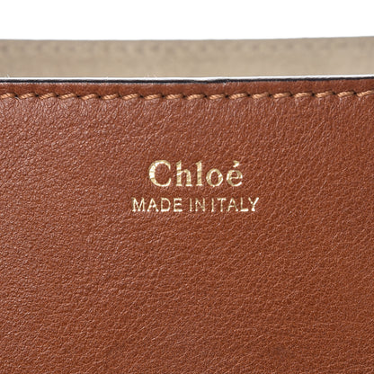 Chloe Calfskin Perforated Mini Drew Shoulder Bag Caramel 6 of 14