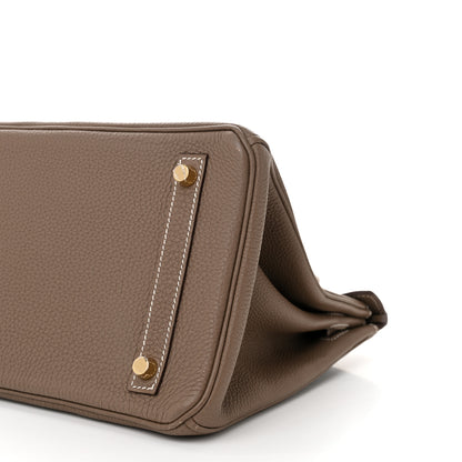 Hermes Togo Birkin 30 Etoupe 10 of 13