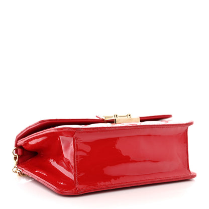 Christian Dior Patent Cannage Miss Dior Promenade Pouch Red 4 of 14