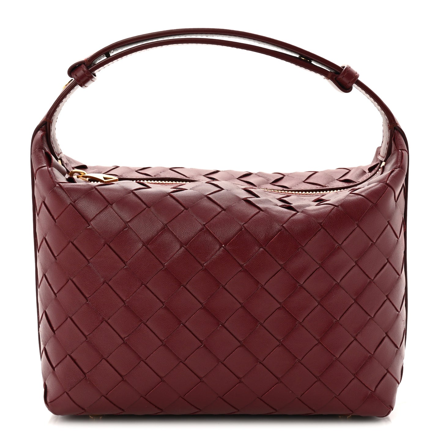Calfskin Nappa Intrecciato Mini Wallace Barolo