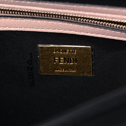 Fendi Nappa Apolo Bi-Color Chain Baguette Rosa Quarzo Black 6 of 13