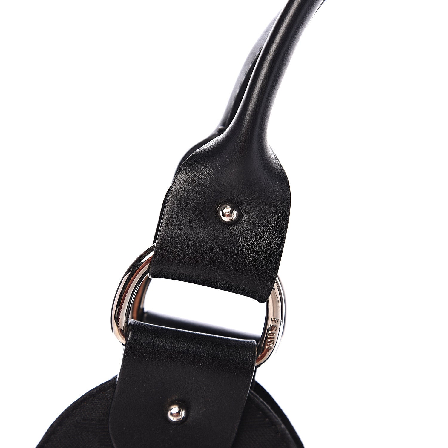 Fendi Zucchino Hobo Black 6 of 13