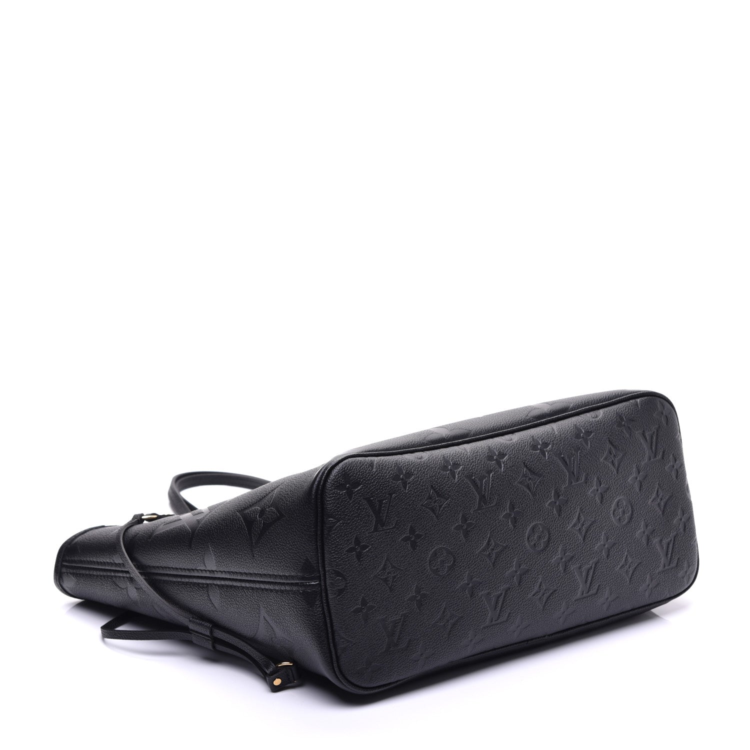 Louis Vuitton Empreinte Monogram Giant Neverfull MM Black 4 of 9