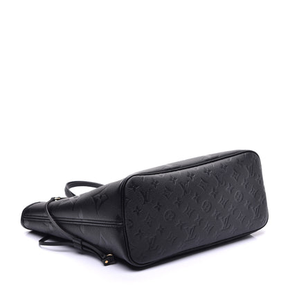 Louis Vuitton Empreinte Monogram Giant Neverfull MM Black 4 of 9