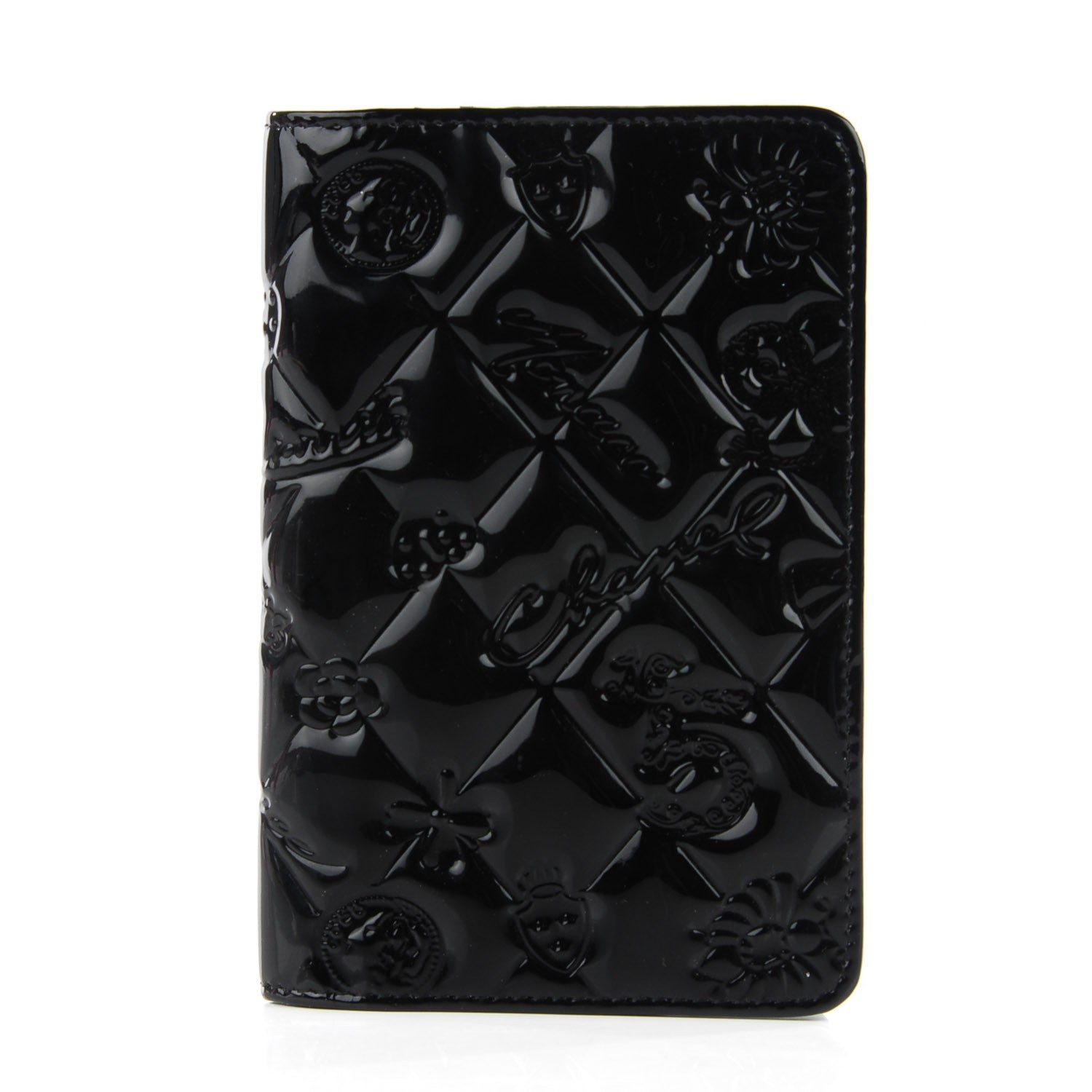 Chanel Patent Lucky Symbols Agenda Cover Black 1 of 8