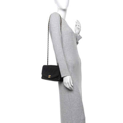 Chanel Caviar Quilted Small Single Flap Black 2 of 11
