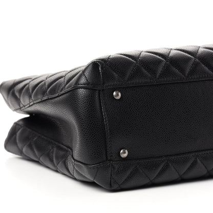 Chanel Caviar Quilted City Shopping Tote Black 8 of 10