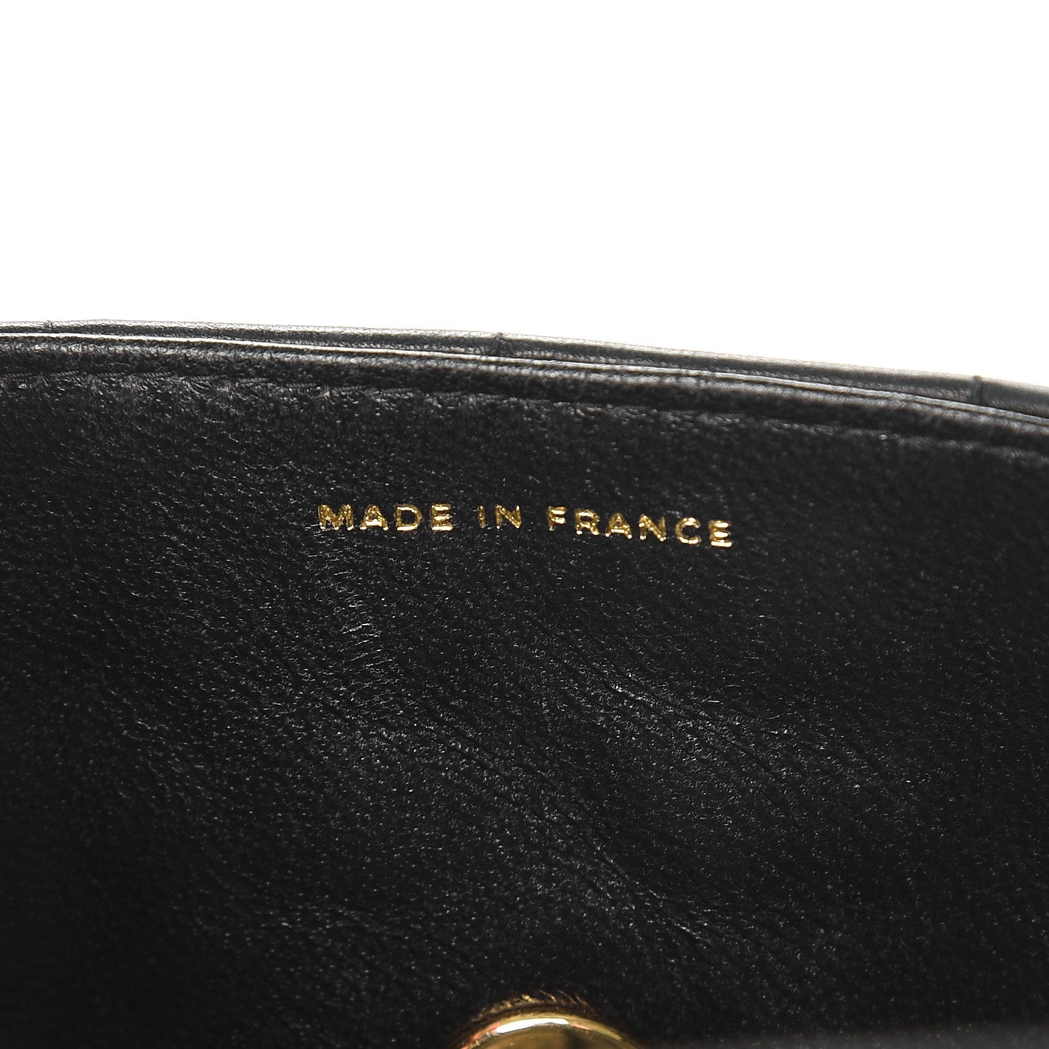 Chanel Lambskin East West Chocolate Bar Flap Black 9 of 13