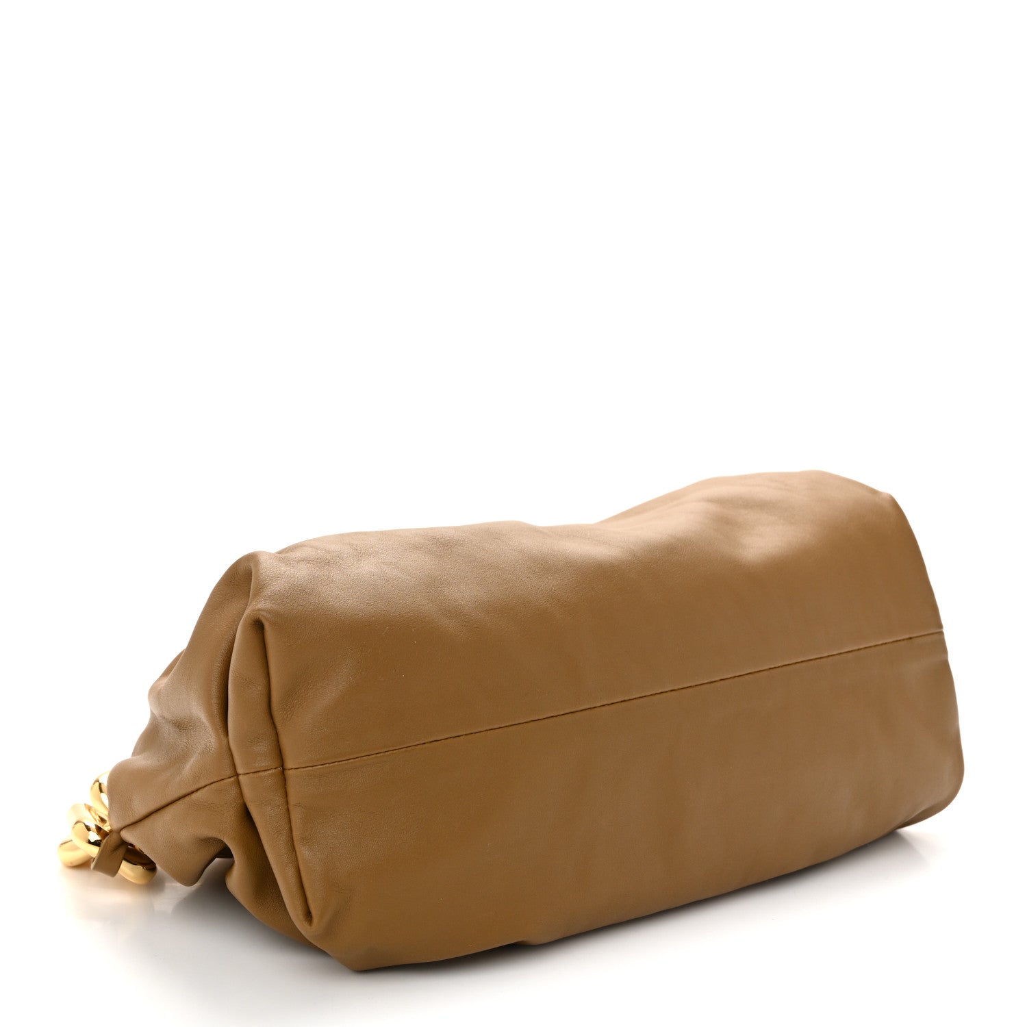 Bottega Veneta Calfskin The Pouch Chain Moutarde Moutarde 4 of 10