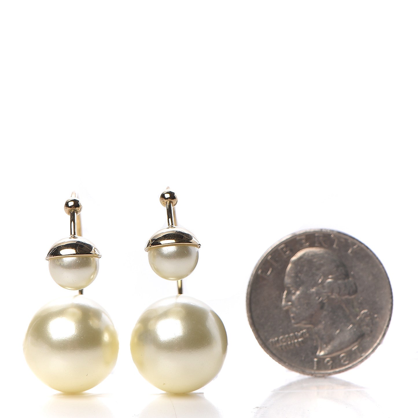 Pearl Ultradior Earrings Cream