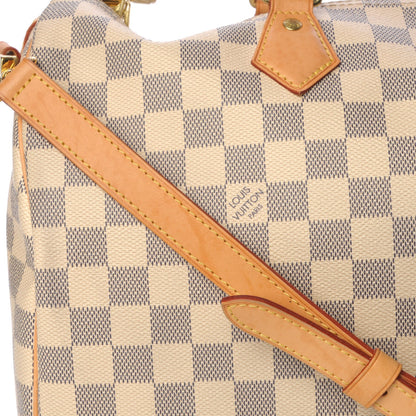 Louis Vuitton Damier Azur Speedy Bandouliere 35 11 of 13