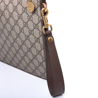 Gucci GG Supreme Monogram Courrier Documents Holder Beige New Acero 14 of 15
