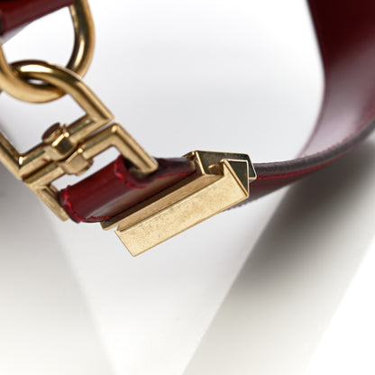 Givenchy Shiny Lord Calfskin Medium Antigona Burgundy 11 of 15