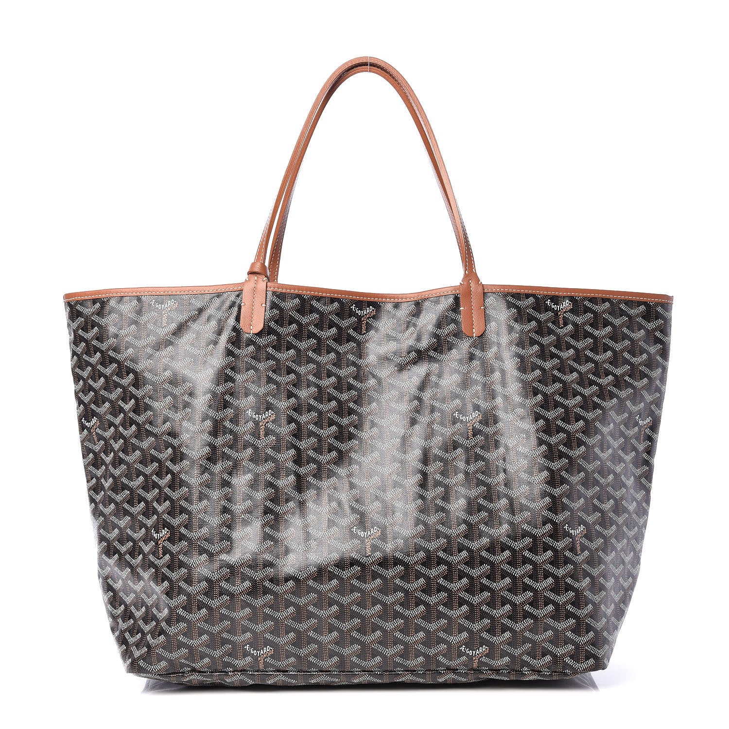 Goyard Goyardine Saint Louis GM Black Gold 1 of 13