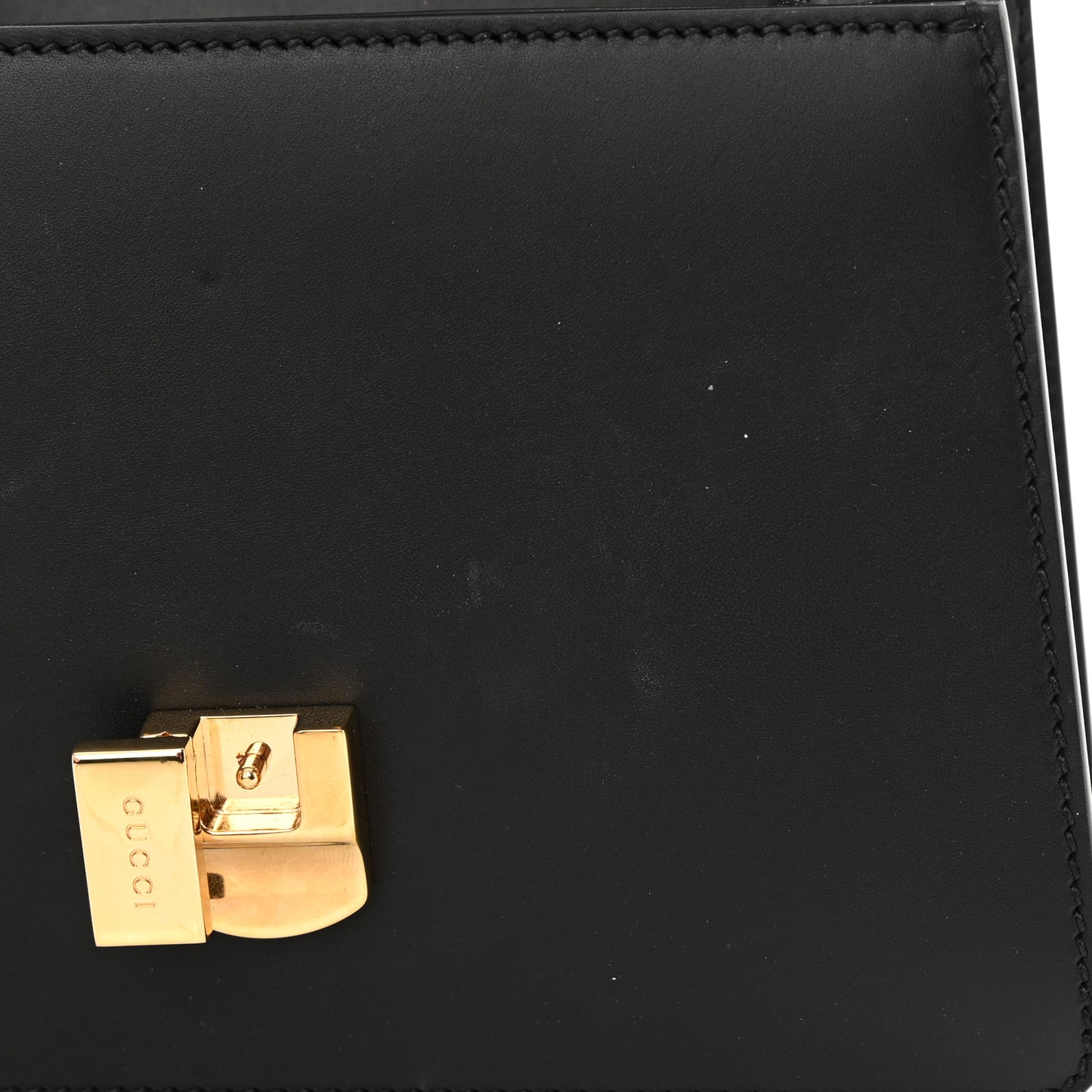 Calfskin Mini Sylvie Top Handle Bag Black
