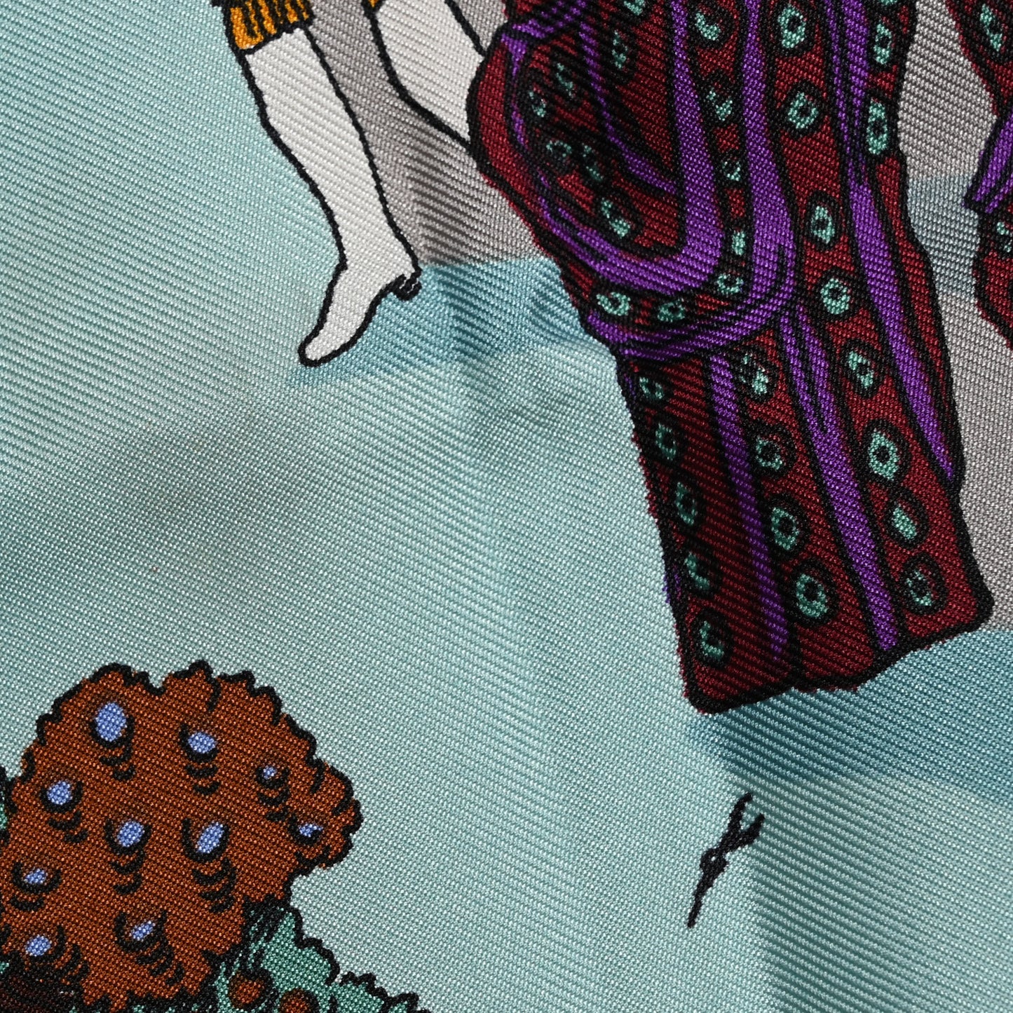 Silk Le Paradis Du Roy Scarf 90