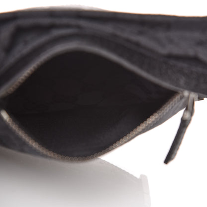 Gucci GG Monogram Double Pocket Belt Bag Black 7 of 13