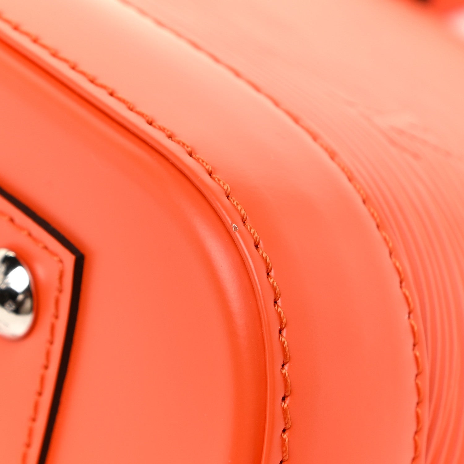 Louis Vuitton Epi Jacquard Alma BB Orange 10 of 12