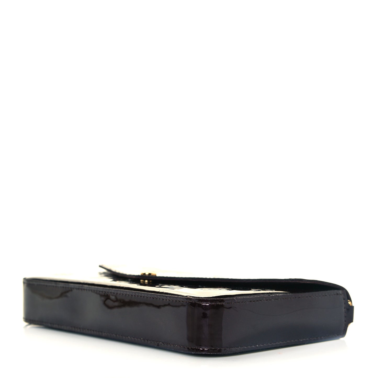 Vernis Pochette Felicie Chain Wallet Amarante