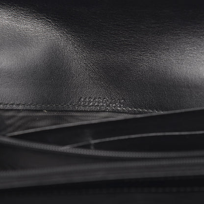 Gucci Calfskin Matelasse GG Marmont Continental Wallet Black 6 of 9