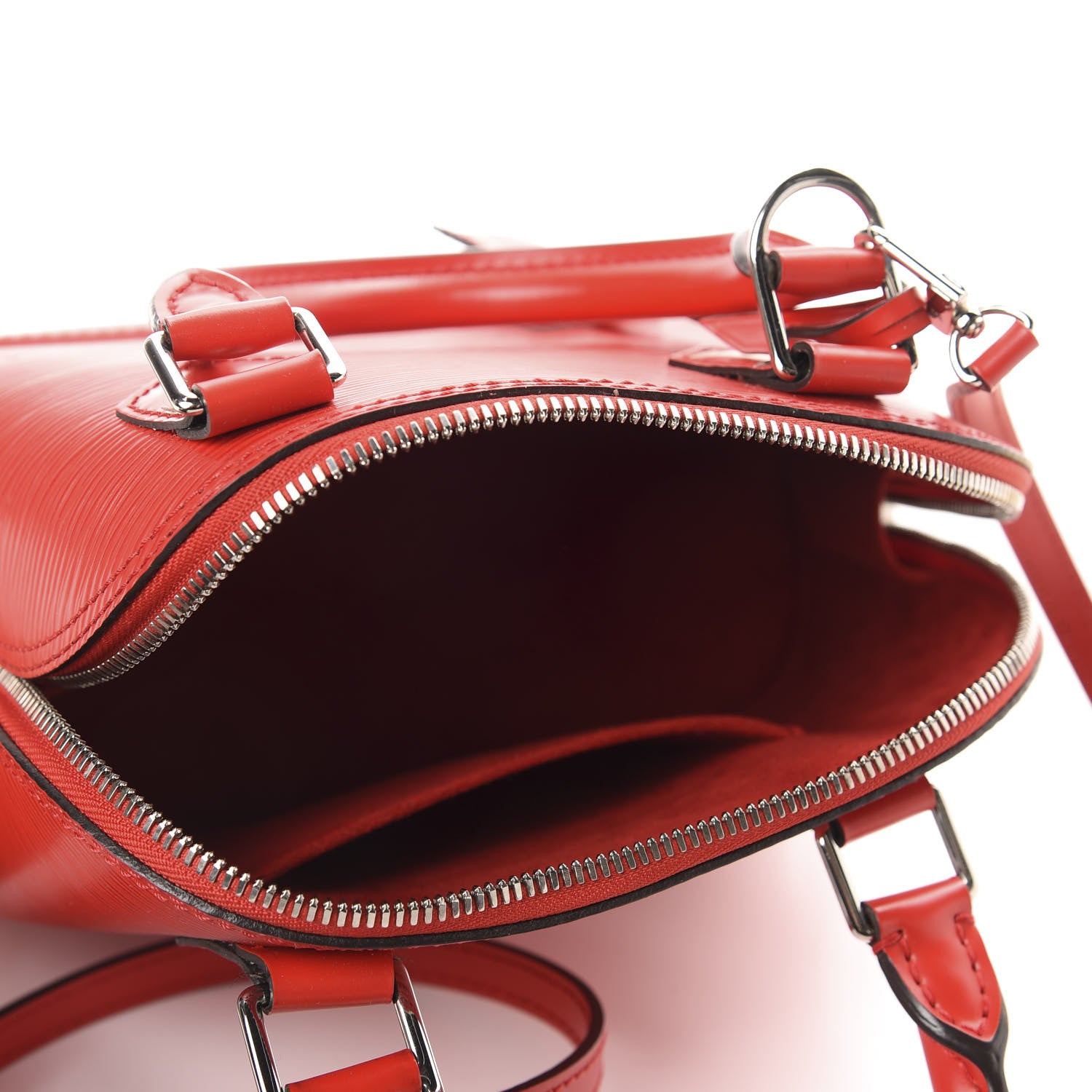 Louis Vuitton Epi Alma BB Coquelicot 5 of 9