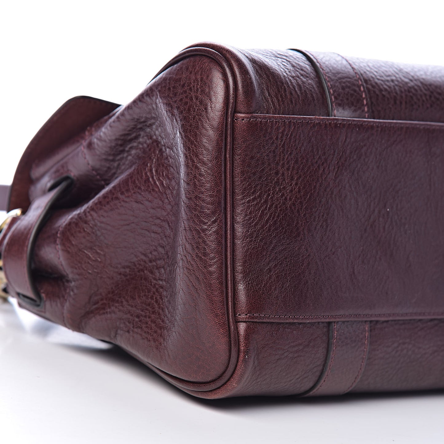 Vegetable Tanned Calfskin Small Bayswater Oxblood