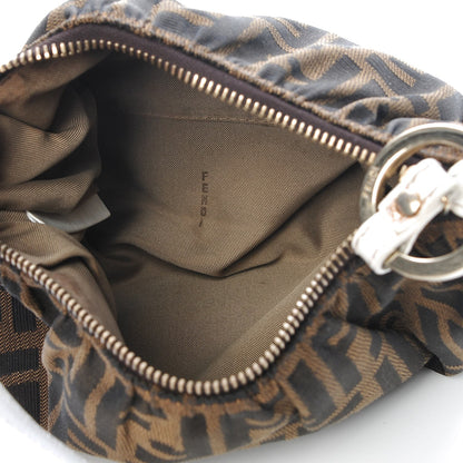 Fendi Zucca Mini Shoulder Bag Tobacco White 5 of 8