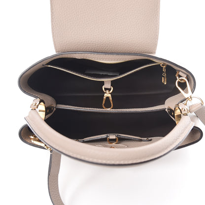 Louis Vuitton Taurillon Capucines PM Galet 5 of 11
