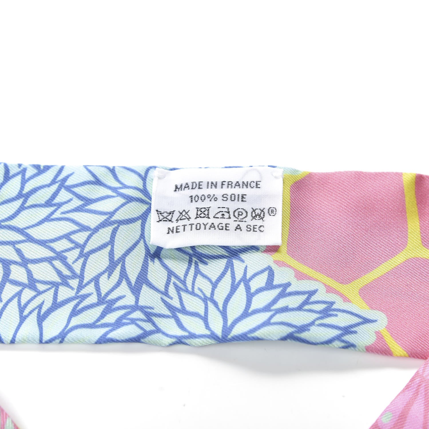 Hermes Silk The Three Graces Twilly Rose Bonbon Canard 2 of 3