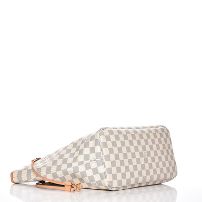 Louis Vuitton Damier Azur Neo Neverfull MM Rose Ballerine 4 of 8