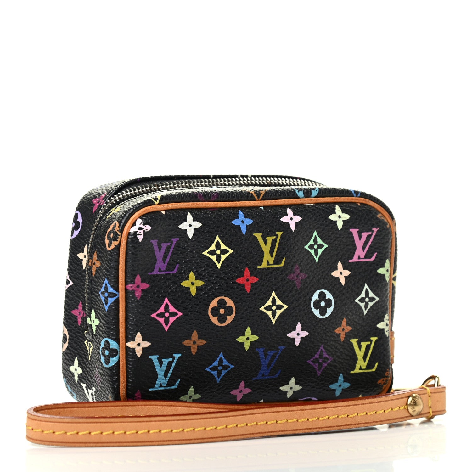 Louis Vuitton Monogram Multicolor Trousse Wapity Black 3 of 7