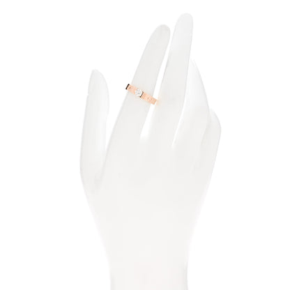 Cartier 18K Pink Gold Diamond .25ct LOVE Solitaire Engagement Ring 52 6 2 of 5